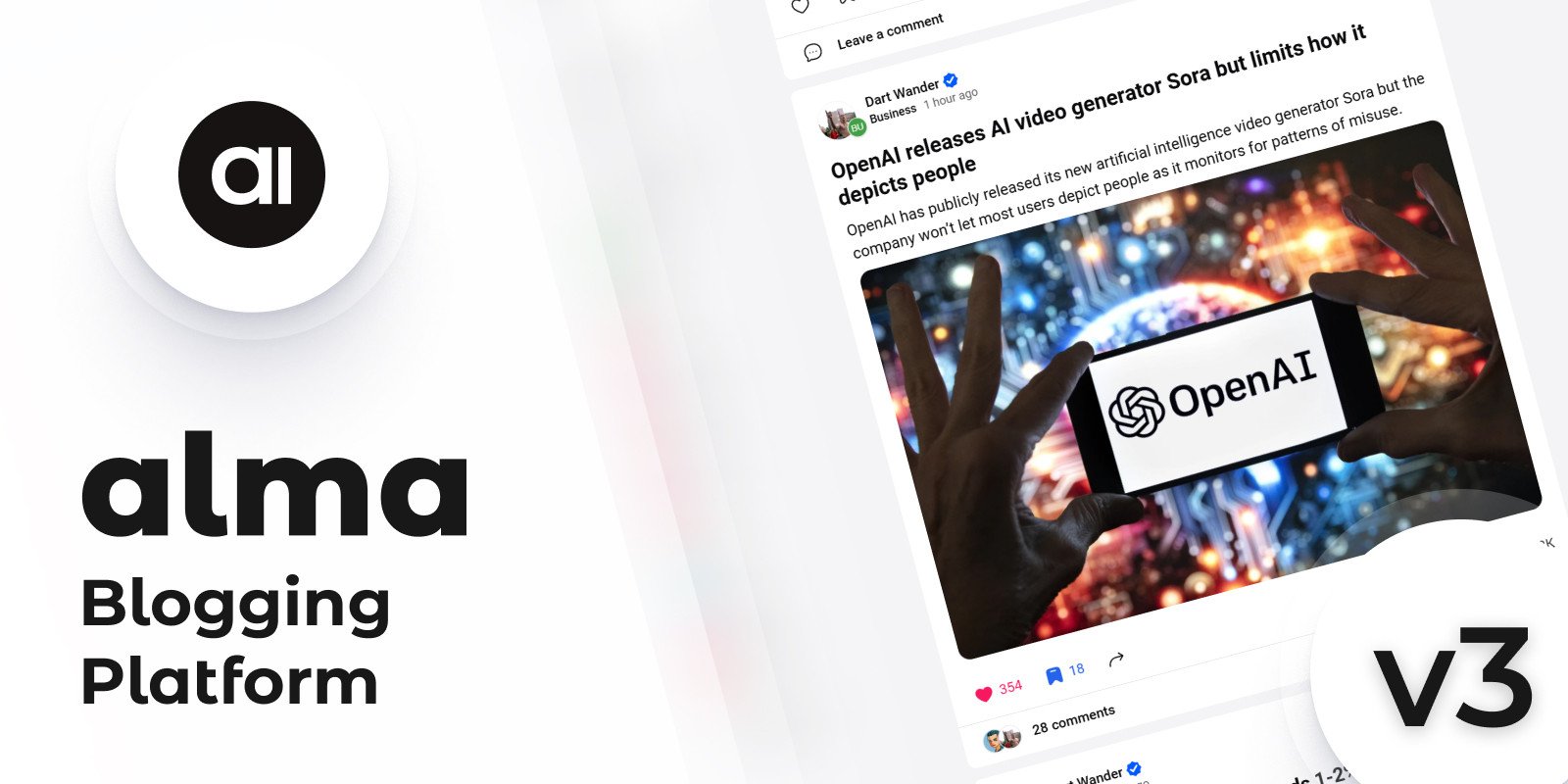 Alma v3.1.16 nulled - Платформа для ведения блога